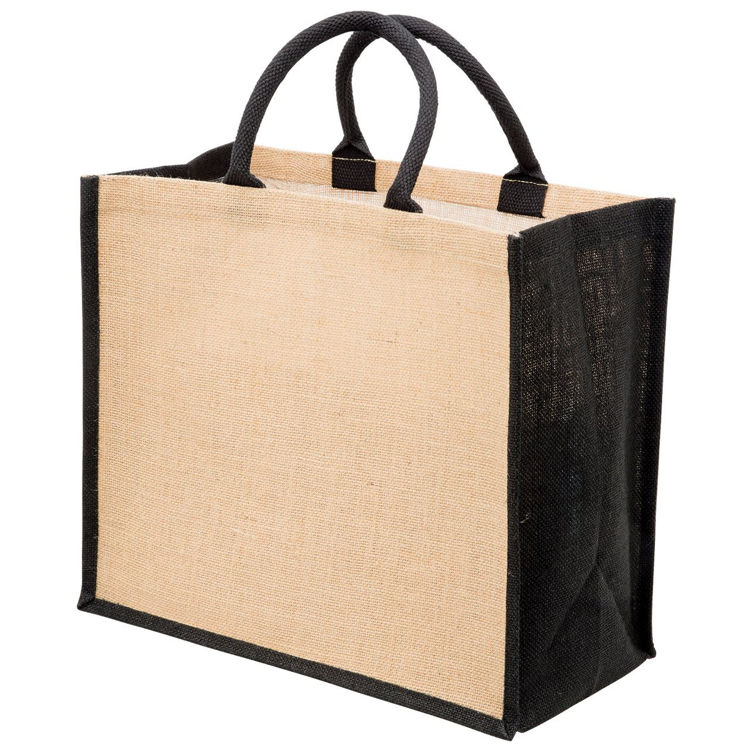 Picture of Eco Jute Tote with Wide Gusset