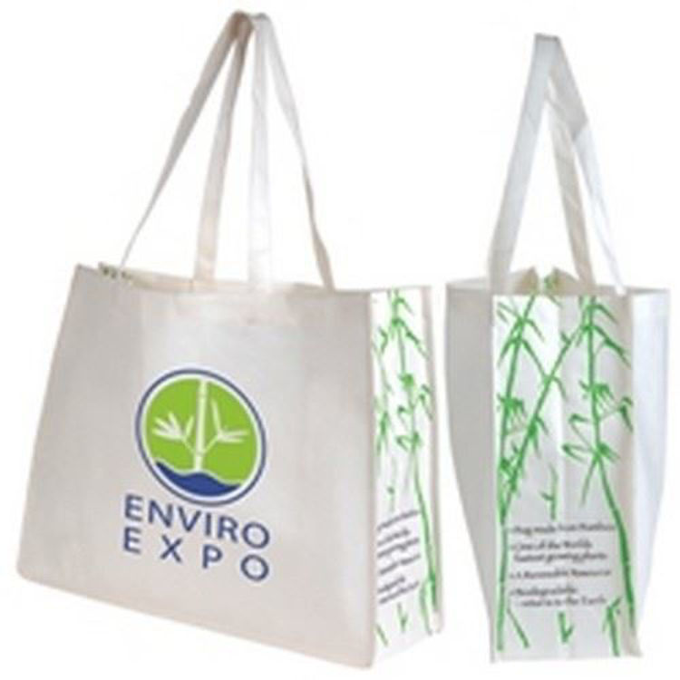 Picture of Giant Bamboo Carry Bag With Double Handles-100 Gsm