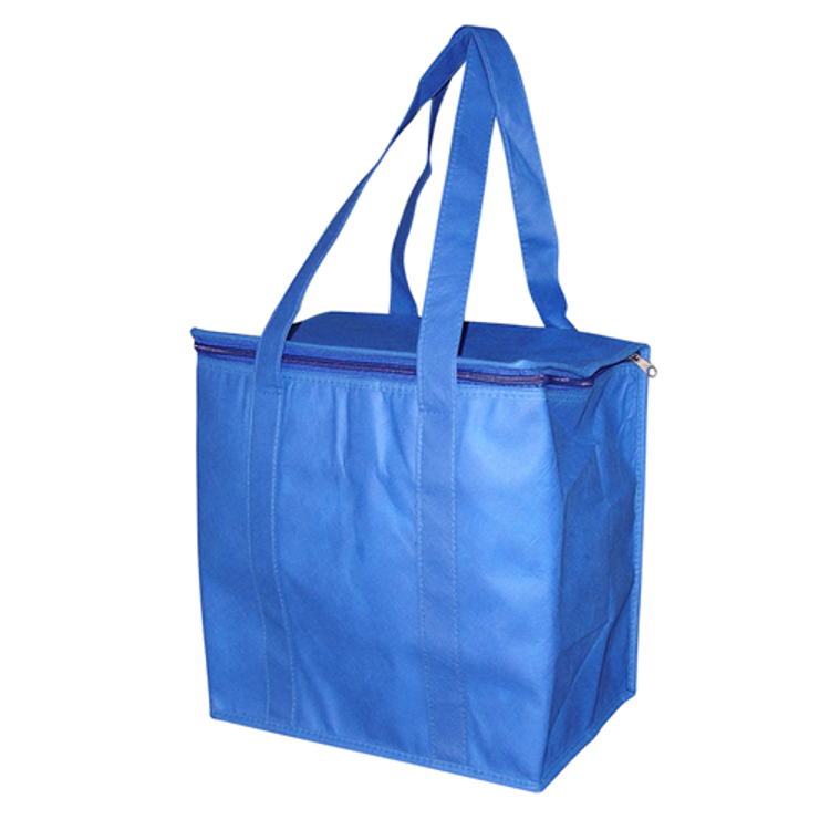 Picture of NON WOVER COOLER BAG WITH ZIPPED LID