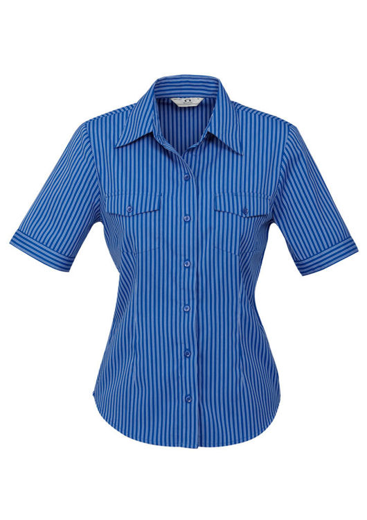 Picture of Ladies Cuban Short Sleeve Shirt