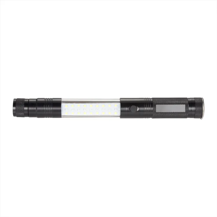 Picture of Telescopic Magnetic COB LED Flashlight w/Sidelight