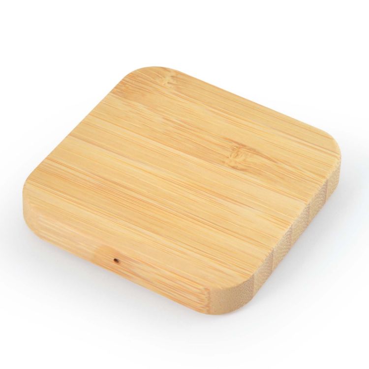 Picture of Arc Square Bamboo Wireless Charger