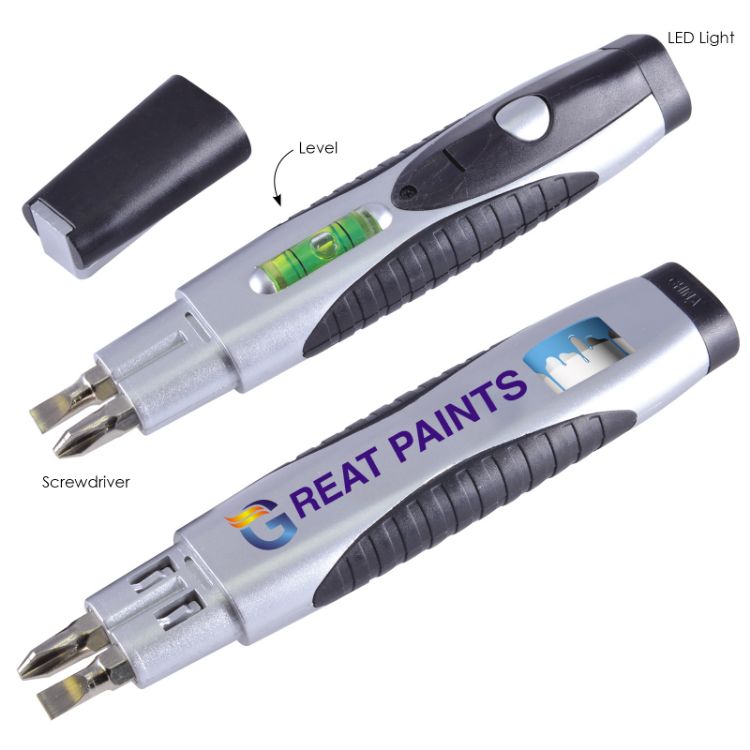 Picture of Duo Screwdriver / Spirit Level / LED Light