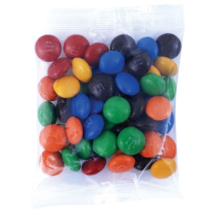 Picture of M&M's in 50 Gram Cello Bag