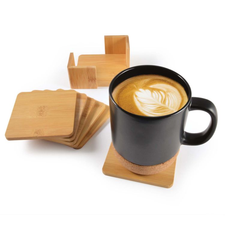 Picture of Tropic Bamboo Coasters Set of 6