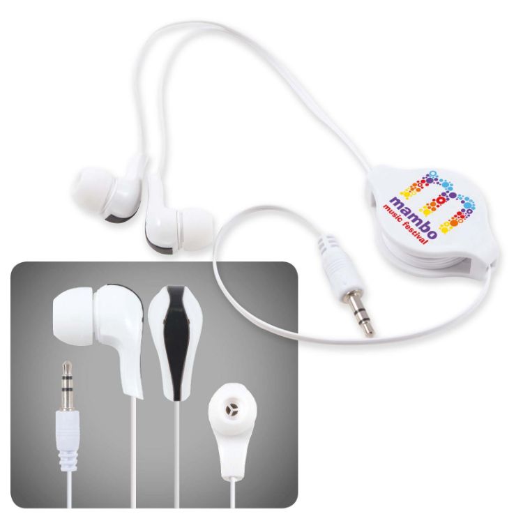 Picture of Zen Retractable Earbuds / Headphones
