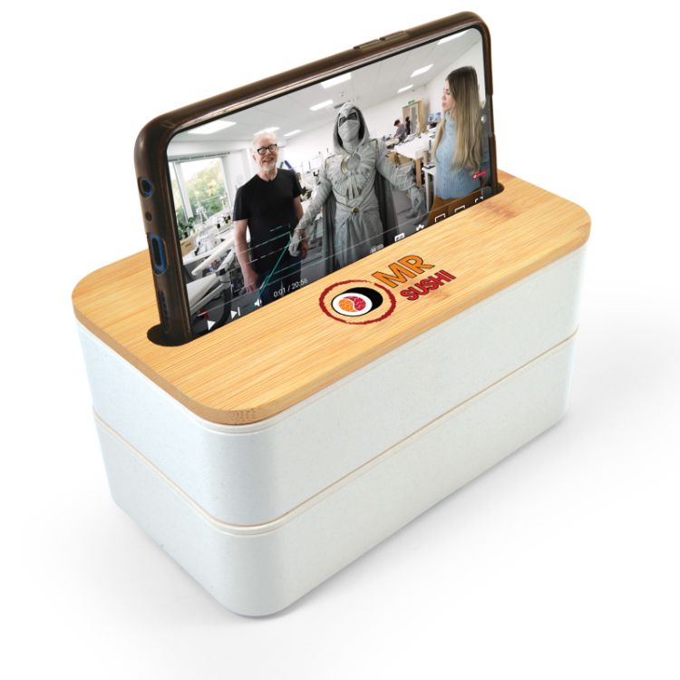 Picture of Stax Eco Lunch Box with Phone Holder Lid