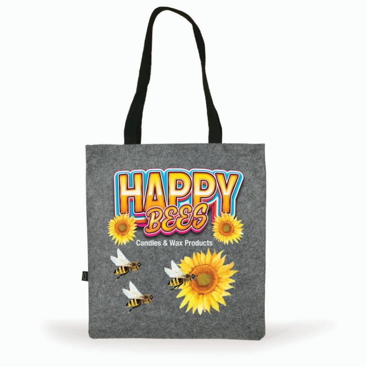 Picture of Montana RPET Felt Tote Bag