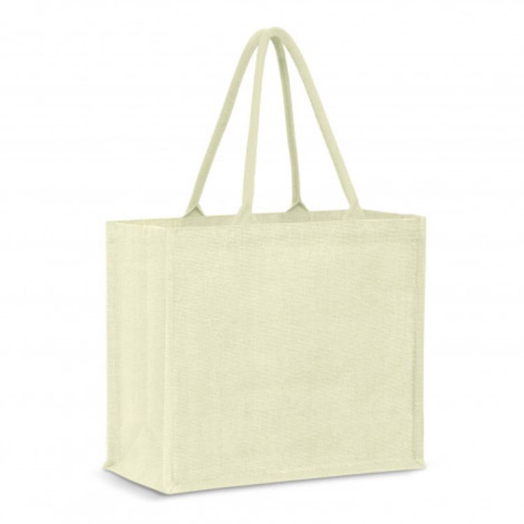 Picture of Modena Jute Tote Bag - Colour Match