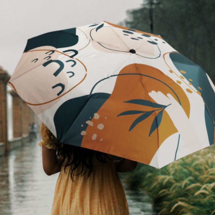 Picture of Full Colour Compact Umbrella