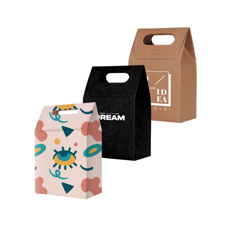 Picture of Die cut Handle Bag(135x200x75mm)